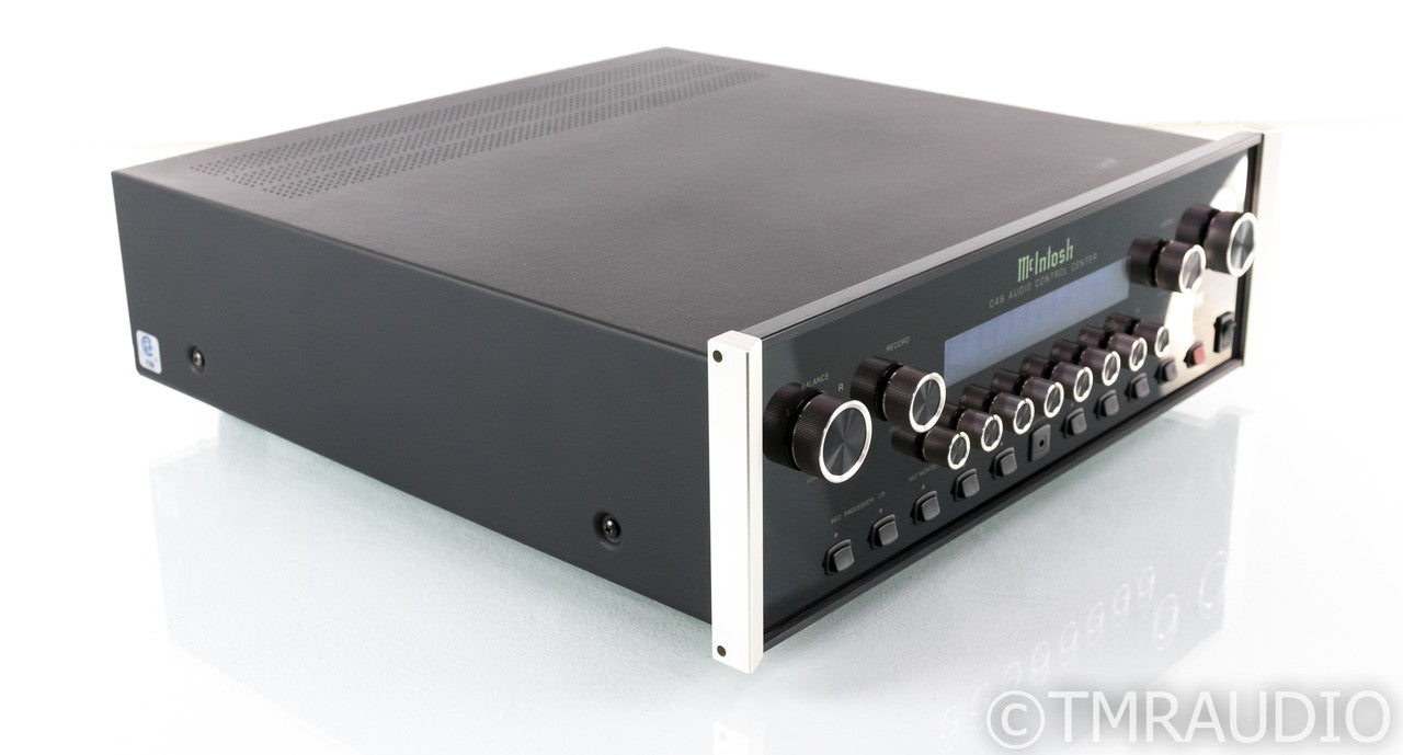 McIntosh C46 Stereo Preamplifier; C-46; Remote; MM Phono