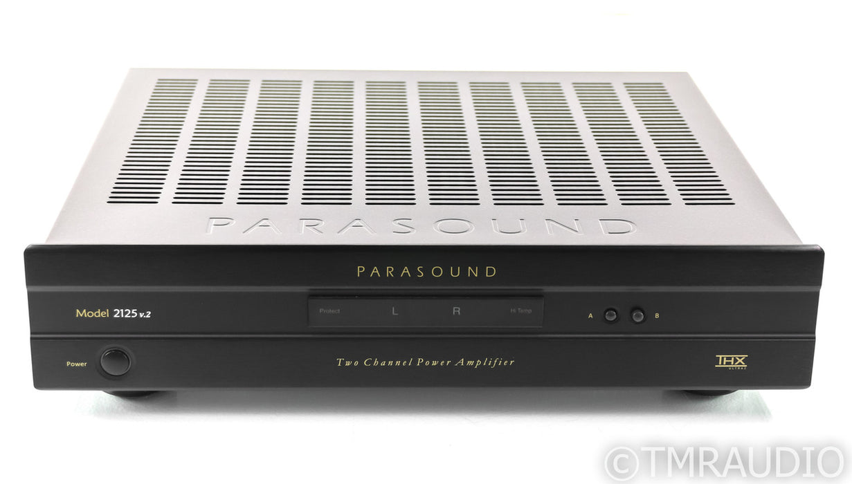 Parasound NewClassic 2125 v.2 Stereo Power Amplifier; 2125v2