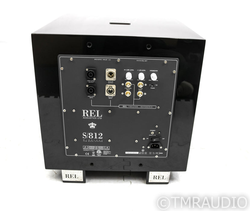 REL S/812 12" Powered Subwoofer; S-812 (One Week)
