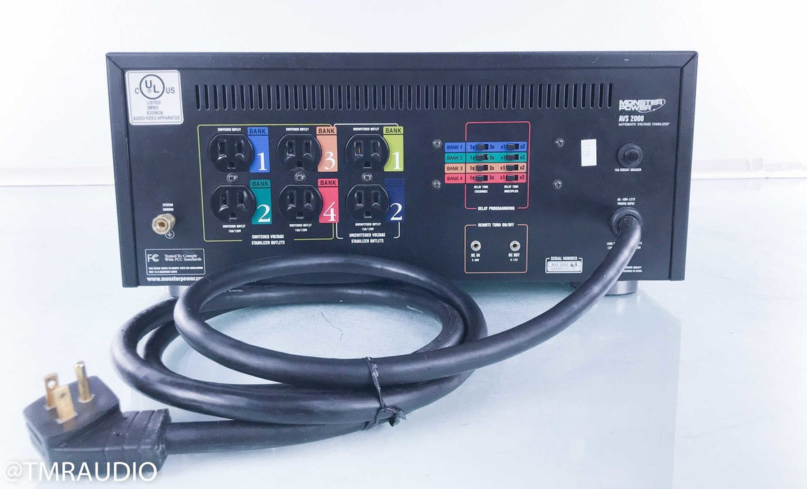 Monster Power AVS 2000 Power Conditioner / Voltage Stabilizer