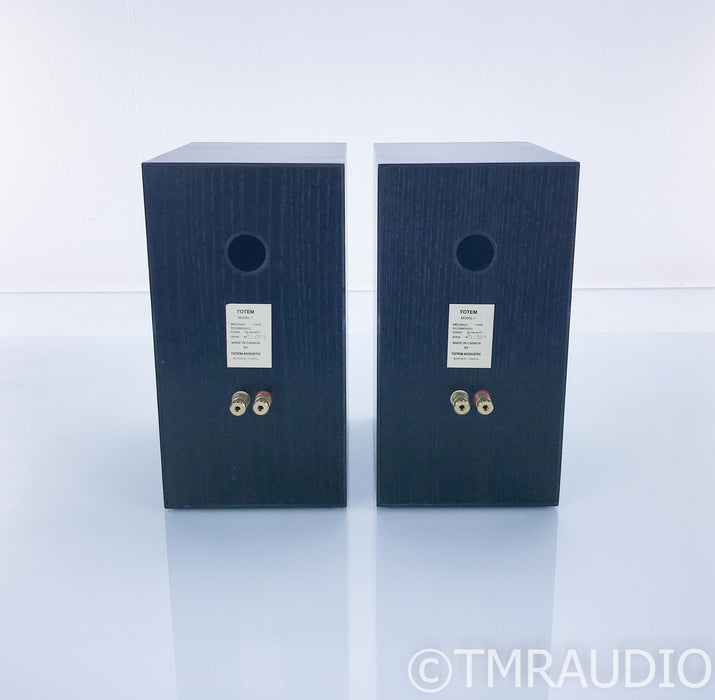Totem Model 1 Bookshelf Speakers; Black Pair (1/0)