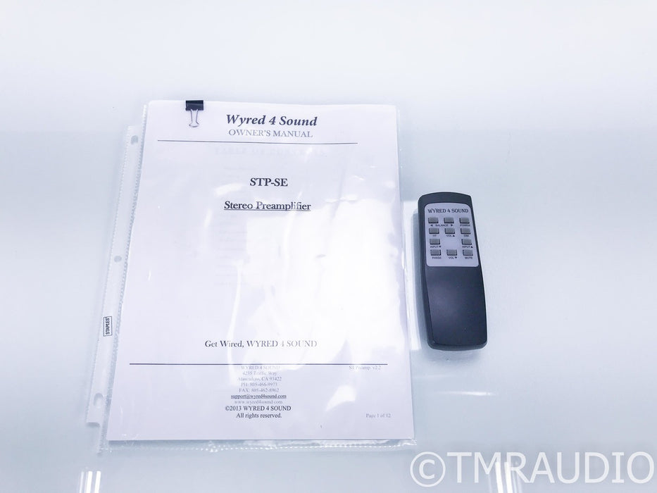 Wyred4Sound STP-SE Stereo Preamplifier; Remote