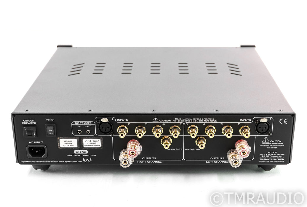 Wyred 4 Sound STI-500v2 Stereo Integrated Amplifier; STI500 V2; Remote; Mint