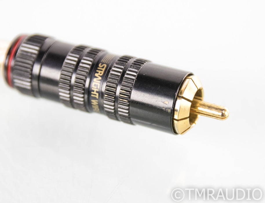 Straight Wire Maestro RCA Cables; .5m Pair Interconnects