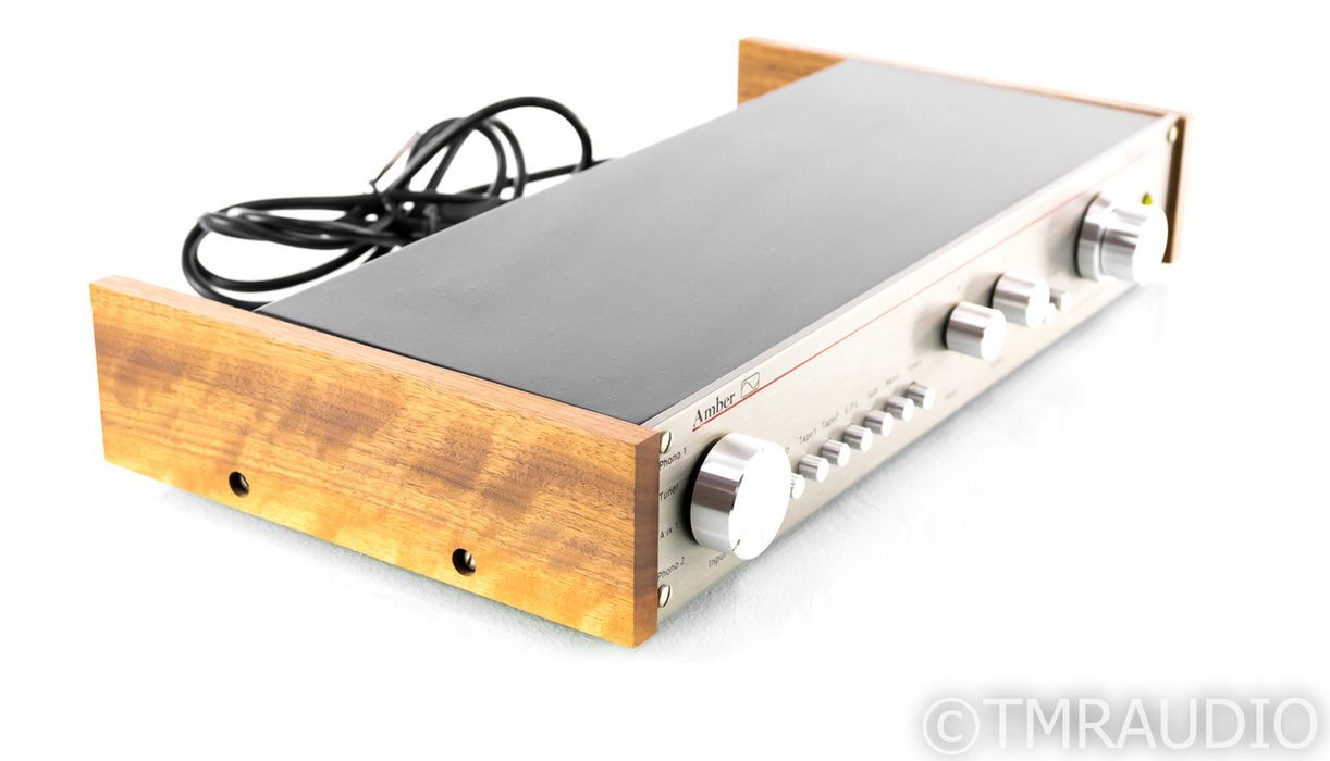 Amber Electronics Model 17 Vintage Stereo Preamplifier; FF-17; MM / MC Phono (Noisy Volume Control)