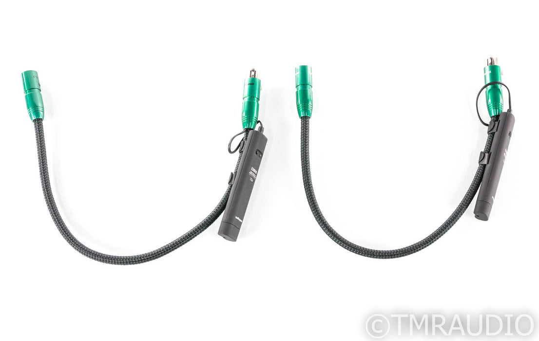AudioQuest Columbia XLR Cables; 0.5m Pair Balanced Interconnects; 72v DBS