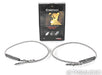 AudioQuest Cheetah RCA Cables; 1m Pair Interconnects; 36v DBS