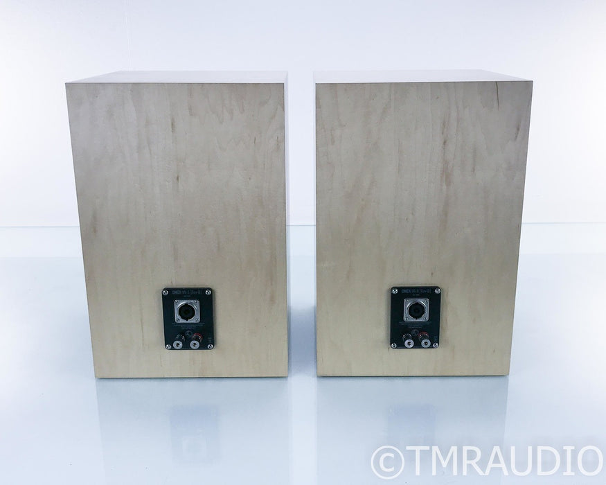 Zu Audio Omen Bookshelf Mk. II Rev-B Speakers; Natural Maple Pair