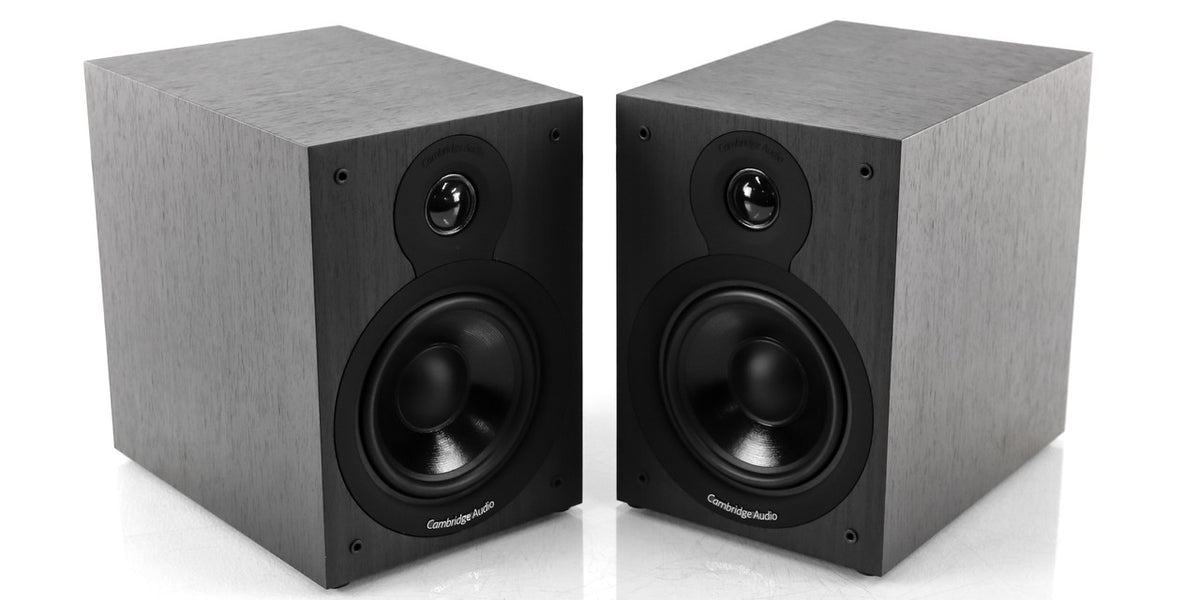 Cambridge Audio SX-50 Bookshelf Speakers; Black Pair; SX50 — The