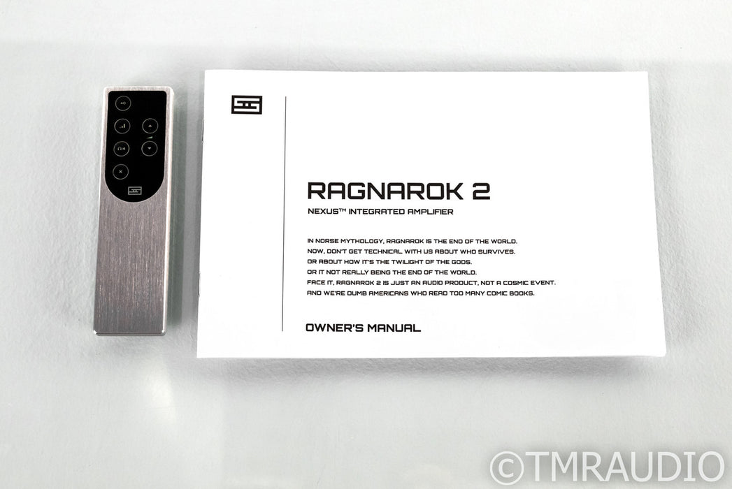 Schiit Ragnarok 2 Stereo Integrated Amplifier / DAC; Fully Loaded; Remote