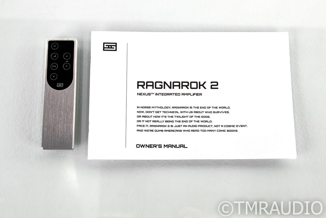 Schiit Ragnarok 2 Stereo Integrated Amplifier / DAC; Fully Loaded; Remote