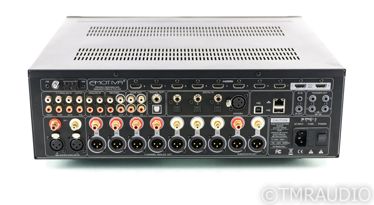 Emotiva XMC-1 Gen 2 7.2 Channel Home Theater Processor; XMC1 Gen2; Dirac