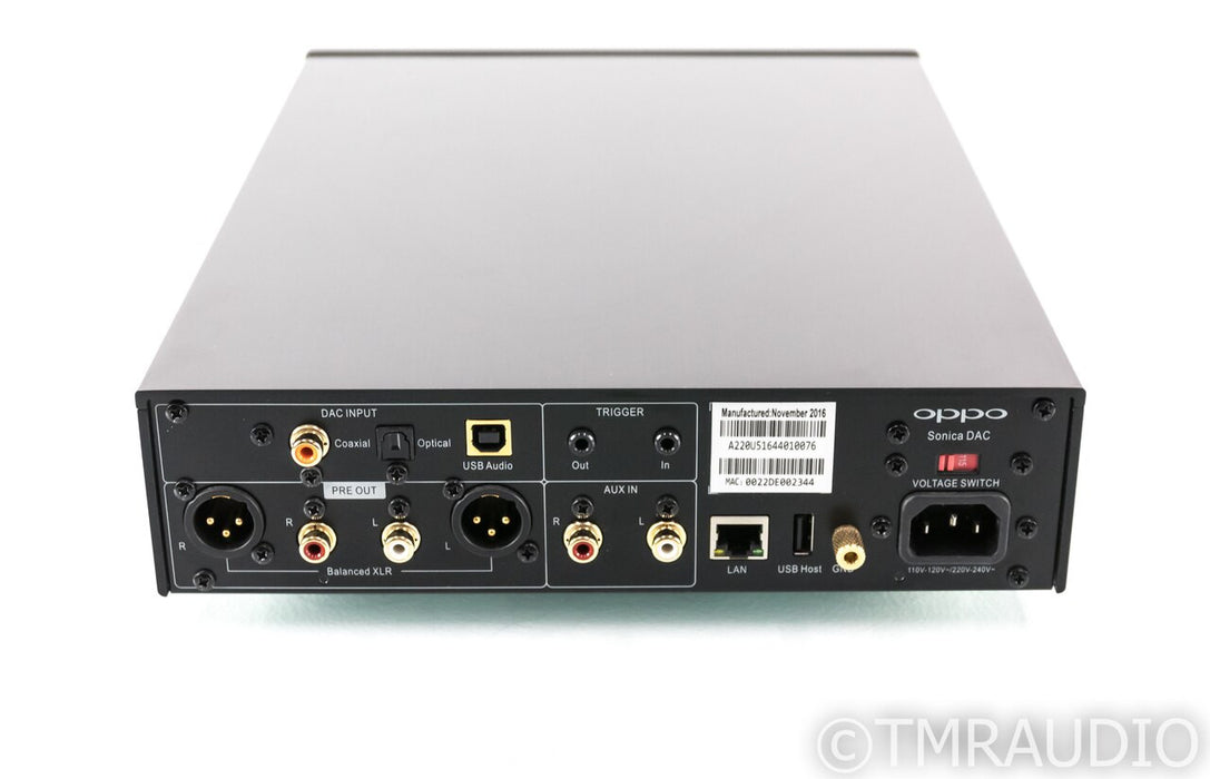 Oppo Sonica SDAC-3 DAC; D/A Converter; Remote