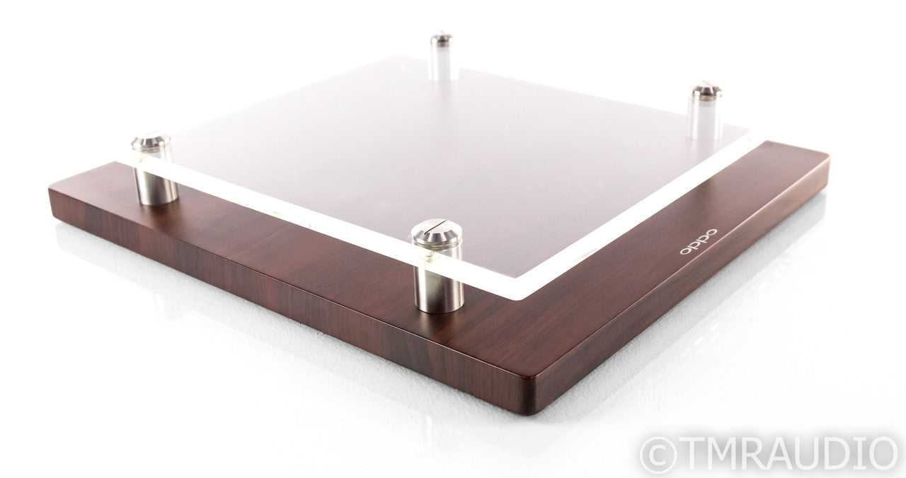 Oppo Headphone Amplifier Stand; Wood / Acrylic