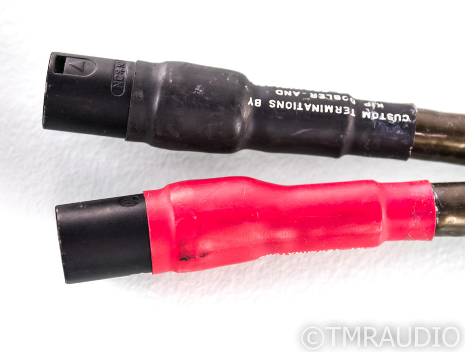 Cardas Hexlink Golden 5-C XLR Cables; 1m Pair Balanced Interconnects