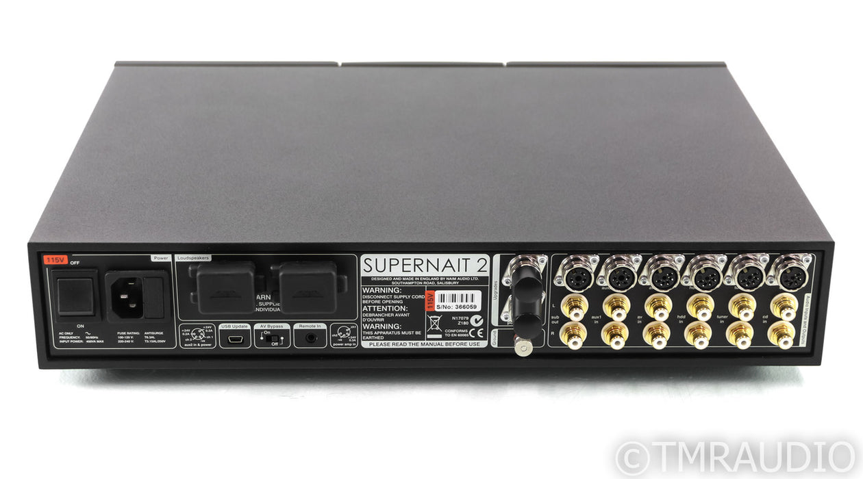 Naim Supernait 2 Stereo Integrated Amplifier; Remote