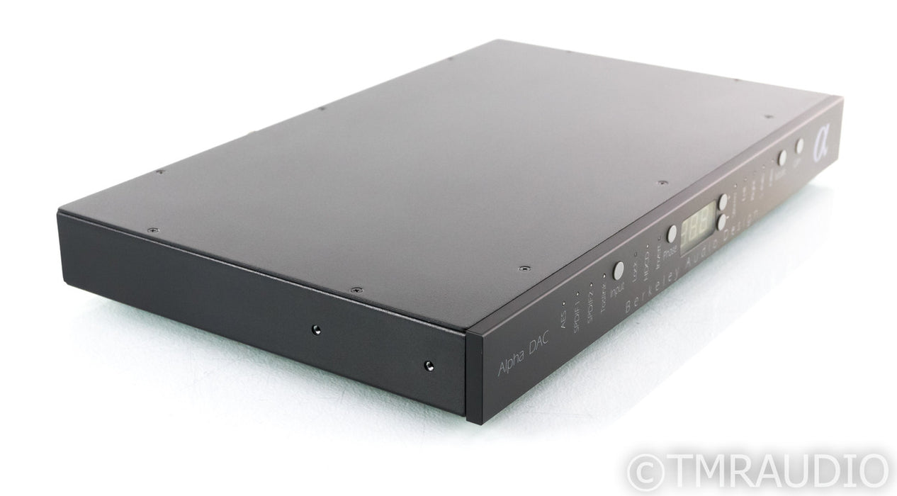 Berkely Audio Design Alpha DAC Series 2; D/A Converter; Remote