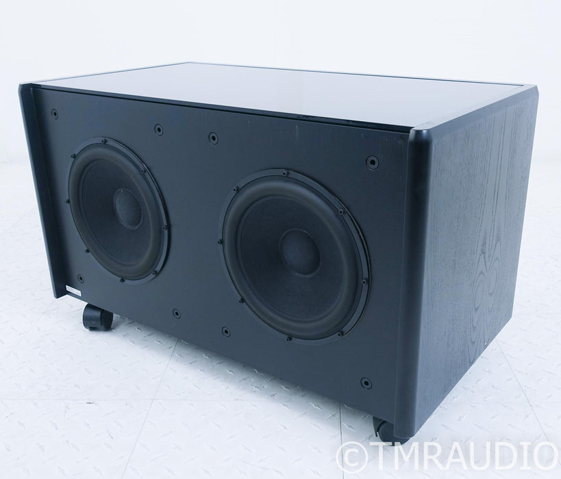 Meridian DSW2500 Dual 10" Powered Subwoofer; DSW-2500 (No Feet)