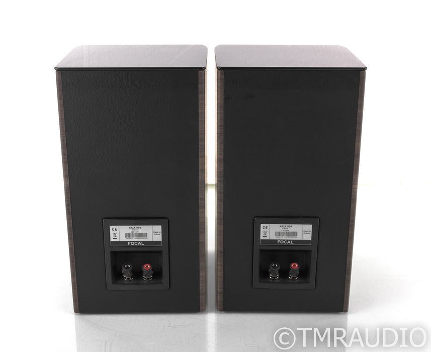 Focal Aria 906 Bookshelf Speakers; Dark Walnut Pair