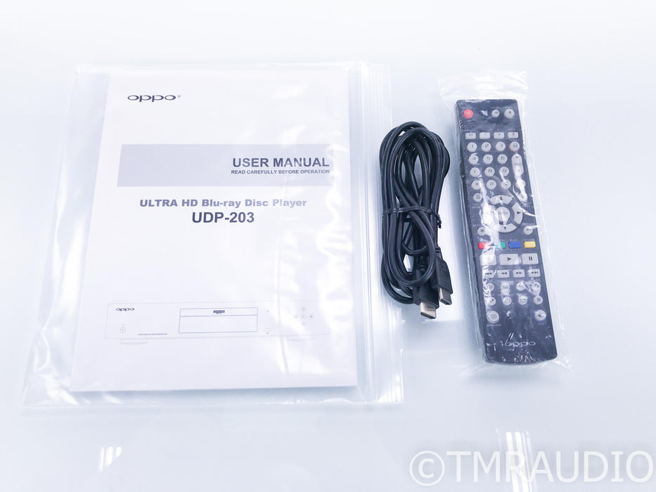 Oppo UDP-203 4K UHD Universal Blu-Ray / SACD Player; UDP203