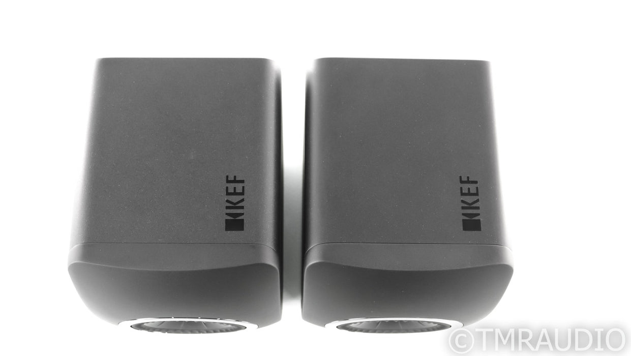 KEF LS50 Black Edition Bookshelf Speakers; All Black Pair; LS-50 (1/0)