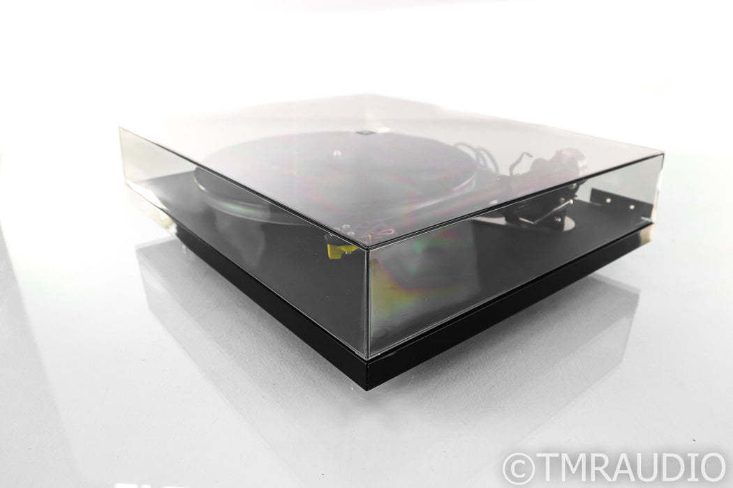 Rega Planar 6 Turntable; P6; Black; Exact MM Cartridge (Open Box w/ Warranty)