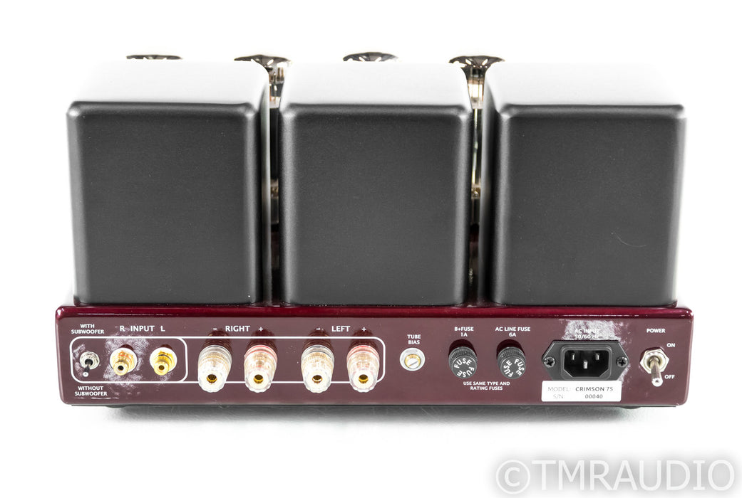 Carver Crimson 275 Stereo Tube Power Amplifier