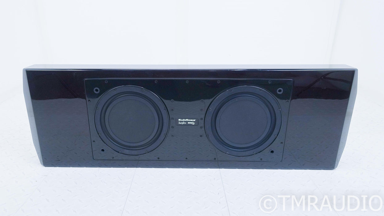 Sunfire SubRosa SRS-210R Dual 10" Passive Subwoofer; Ebonized Rosewood