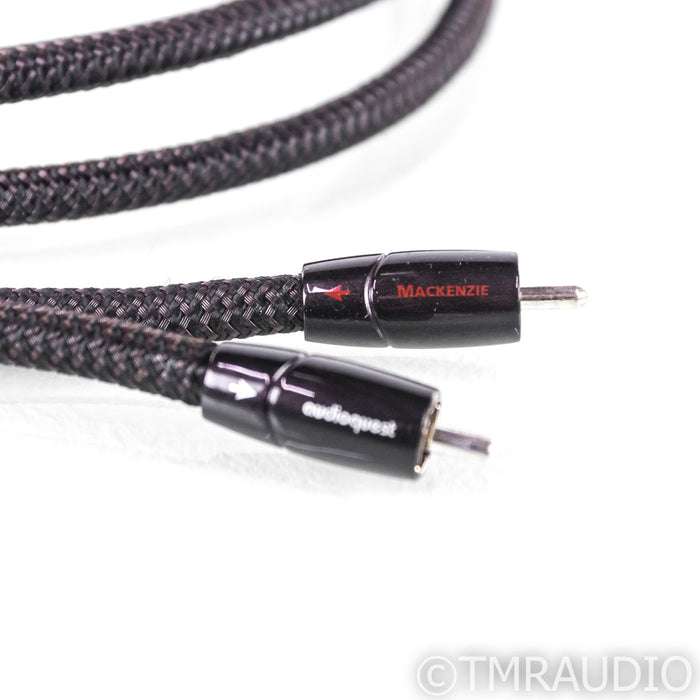 AudioQuest Mackenzie RCA Cables; 1m Pair Interconnects
