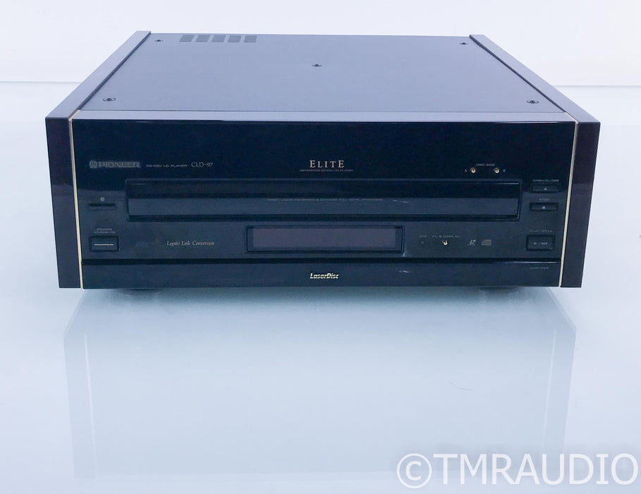 Pioneer CLD-97 Laser Disc / CD Player; CLD97; Remote; AS-IS (Broken Disk Tray)