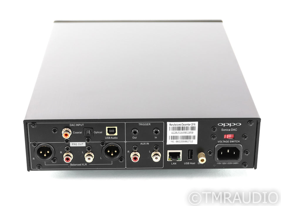 Oppo Sonica SDAC-3 DAC; D/A Converter; SDAC3