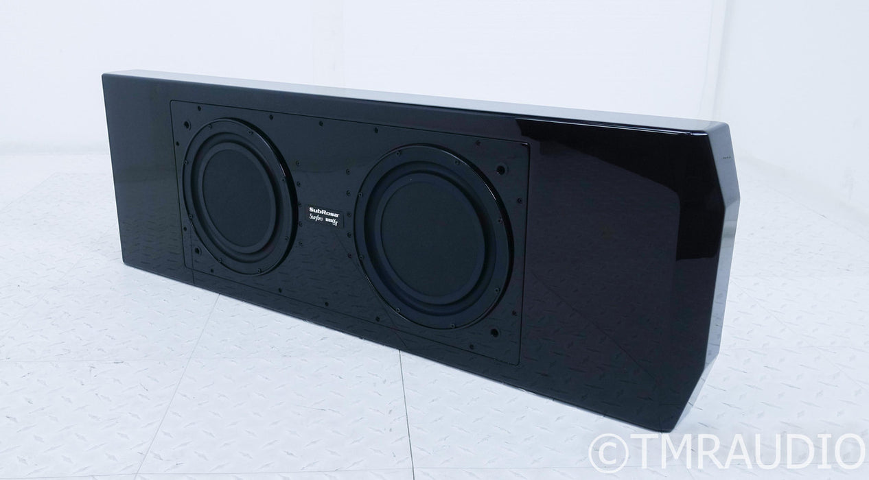 Sunfire SubRosa SRS-210R Dual 10" Passive Subwoofer; Ebonized Rosewood