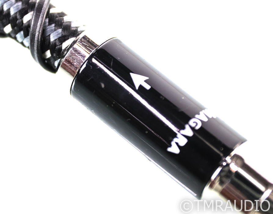 AudioQuest Niagara RCA Cables; 0.5m Pair Interconnects; 72v DBS
