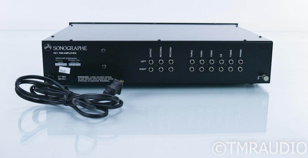 Conrad Johnson Sonographe SC-1 Vintage Stereo Preamplifier; MM Phono