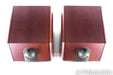 B&W CDM1SE Bookshelf Speakers; Red Ash Pair; CDM-1SE