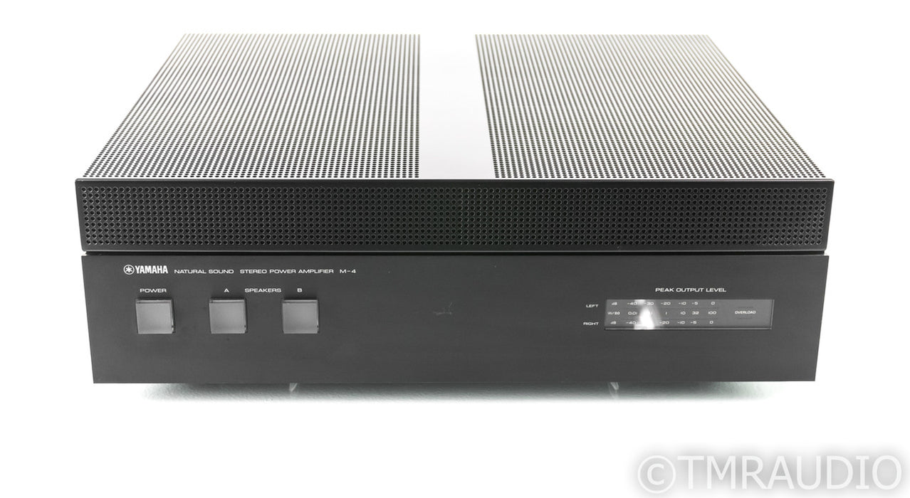 Yamaha M-4 Vintage Stereo Power Amplifier; M4