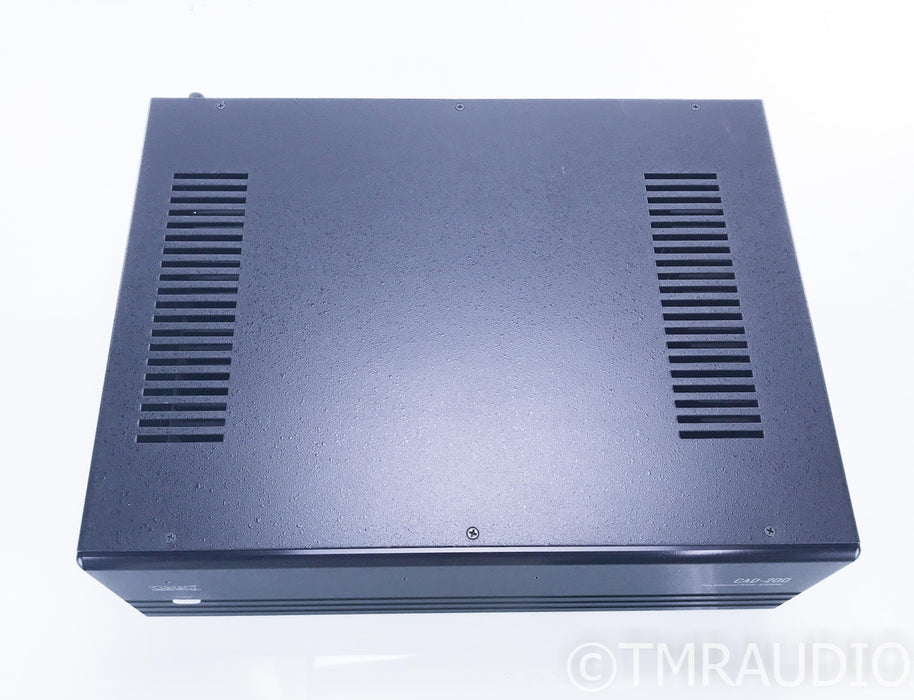 Cary Audio Design Cinema 2 Stereo Power Amplifier; Non-Original Faceplate