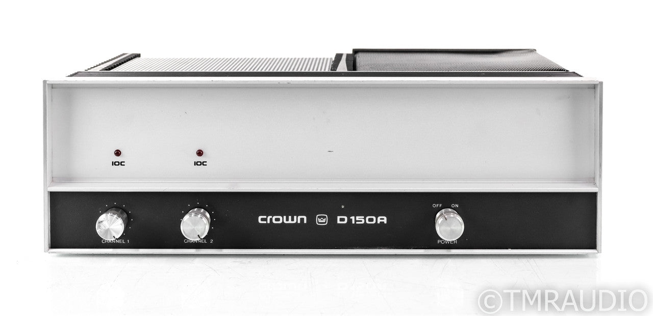 Crown D150A Vintage Stereo Power Amplifier; D-150-A