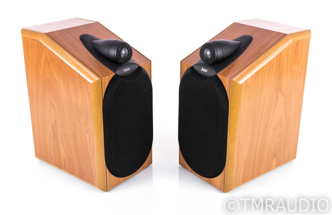 B&W CDM1NT Bookshelf Speakers; Cherrywood Pair; CDM-1NT