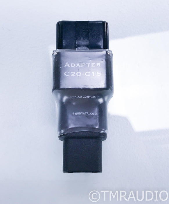 Shunyata C20 to C15 Power Cable Adapter; 20A to 15A