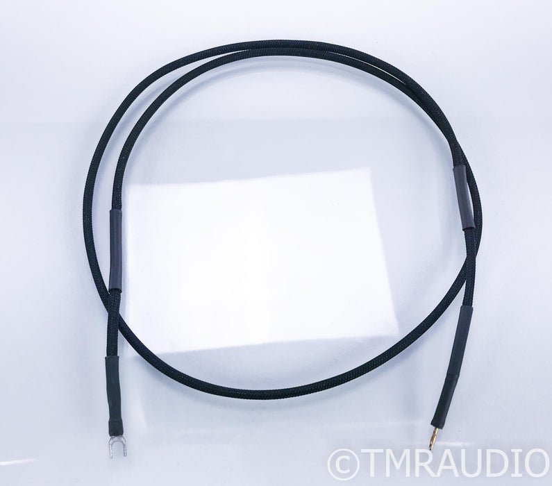 Synergistic Research High Def Grounding Cables; 1.25m Mini Spade Terminated