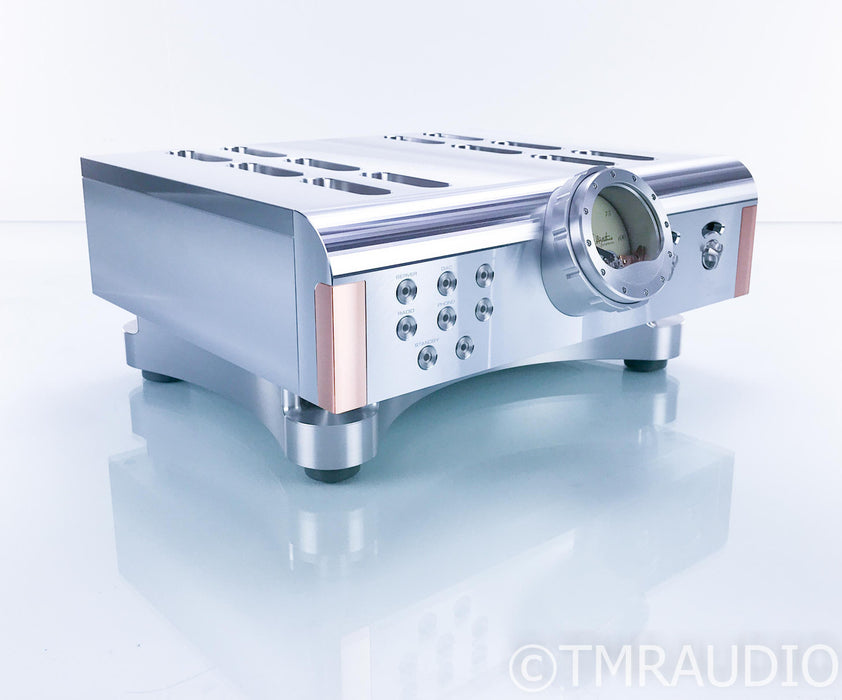 Dan D'Agostino Momentum Stereo Preamplifier w/ Power Base; Silver; Remote