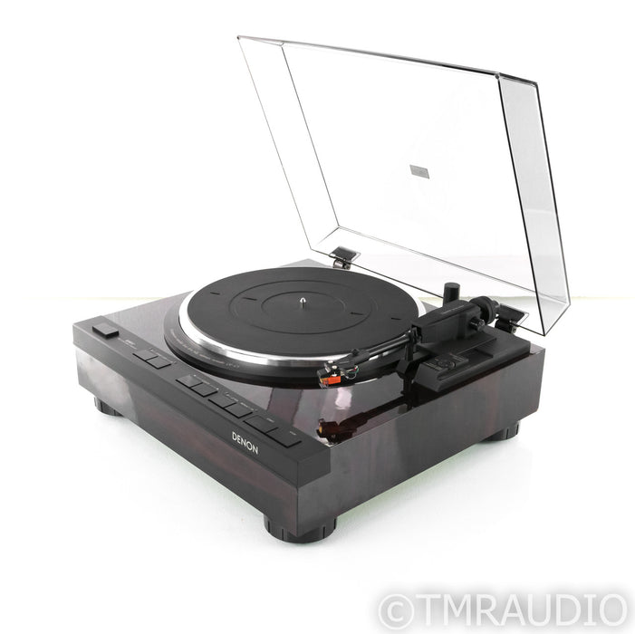 Denon DP-47F Direct Drive Turntable; DP47F; Audio Technica AT130E MM Cartridge