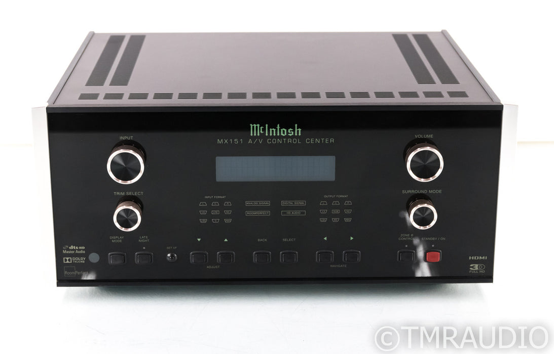 McIntosh MX151 7.1 Channel Home Theater Processor; MX-151; Remote