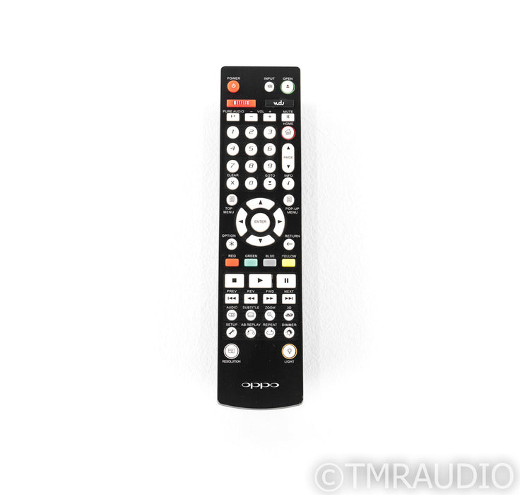 Oppo BDP-83 Universal Blu-Ray / SACD Player; BDP83; Remote