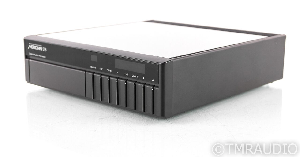 Meridian 518 Stereo Digital Processor / Preamplifier; D/D (No Remote)