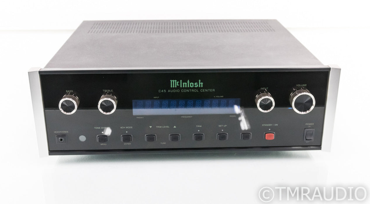 McIntosh C45 5.1 Channel Home Theater Processor; MM Phono; Remote