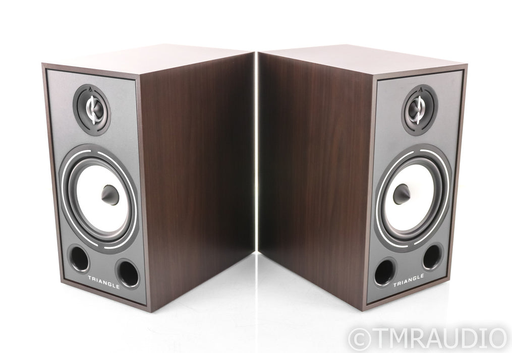 Triangle Borea BR03 Bookshelf Speakers; Walnut Pair; BR-03