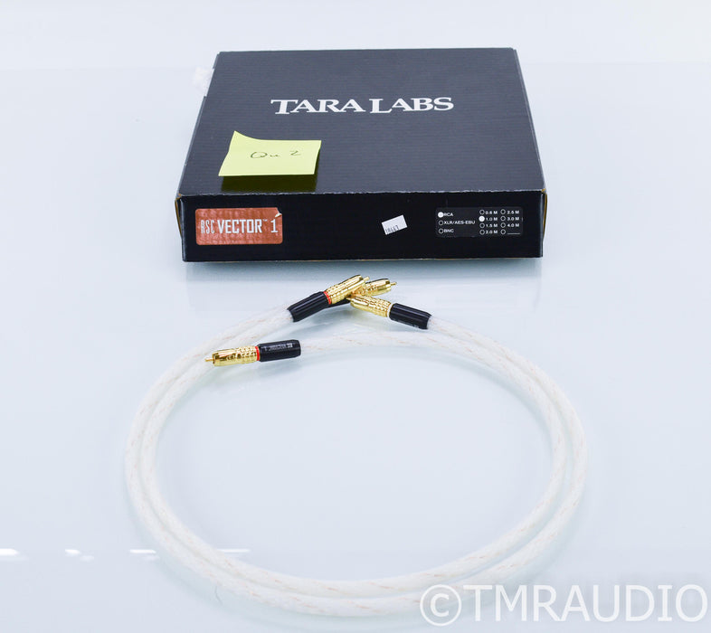 Tara Labs RSC Vector 1 RCA Cables; 1m Pair Interconnects
