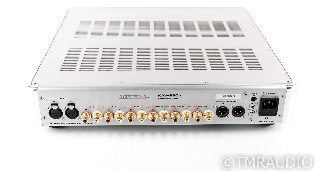 Krell KAV-280p Stereo Preamplifier; KAV280p (No Remote)